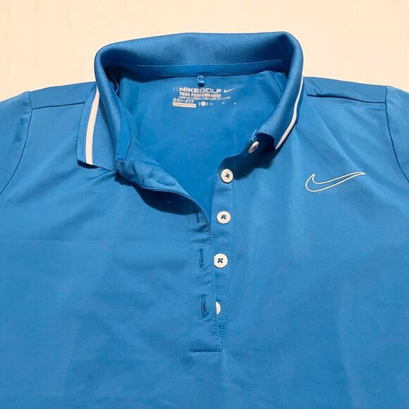 Nike Golf Dri Fit Tour Performance Womens Size Medium Short Sleeve Polo Shirt - Picture 2 of 16